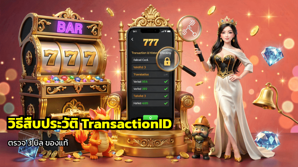 วิธีสืบประวัติ TransactionID