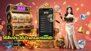 วิธีสืบประวัติ TransactionID