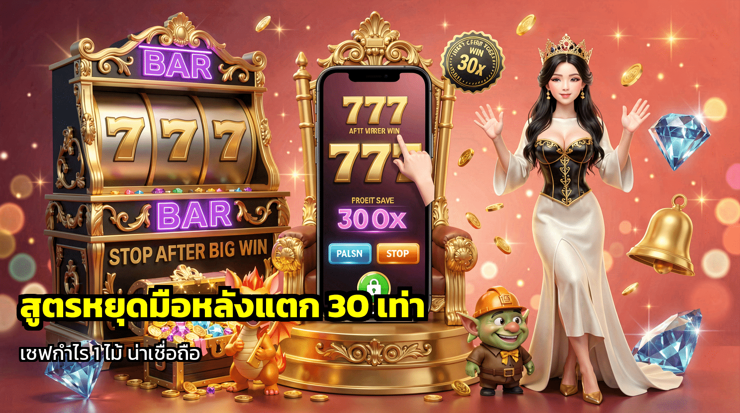สูตรหยุดมือหลังแตก 30 เท่า